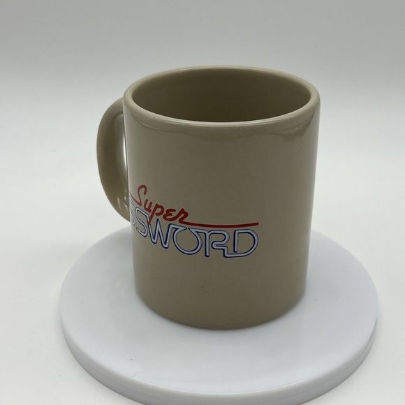 Super Password Game Show Coffee Mug Cup 1984 1989 - Picture 2 of 12